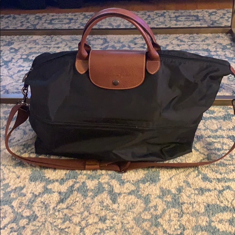 Longchamp Le Pliage expandable travel bag